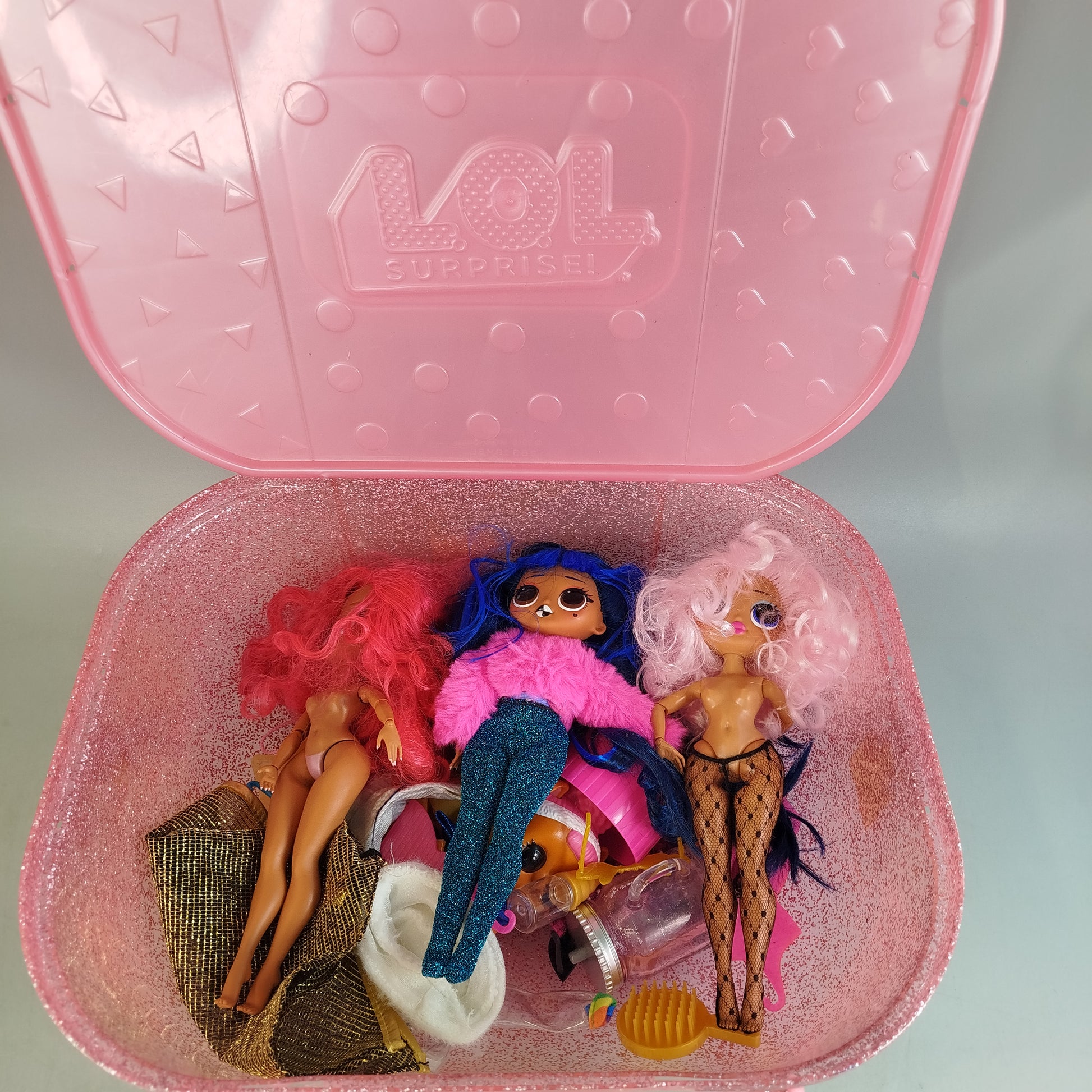 L.O.L. Surprise! Bundle O.M.G. 3 Puppen, gebraucht, ab 3 4 5 Jahre | ✅ geprüft 