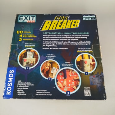 KOSMOS Exit Kids Code Breaker Brettspiel 🧩 | OVP | ab 7 8 9 Jahren | ✅ Geprüft