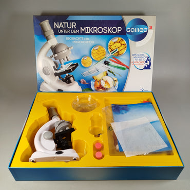 Clementoni Mikroskop – Natur unter dem Mikroskop, gebraucht, ab 6 Jahre 
