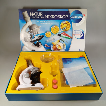 Clementoni Mikroskop – Natur unter dem Mikroskop, gebraucht, ab 6 Jahre 