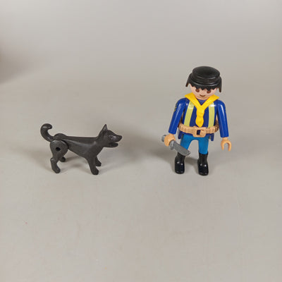 Playmobil 🙂🏠 Figur & Hund, gebraucht, ab 3 4 5 Jahre | ✅ geprüft 
