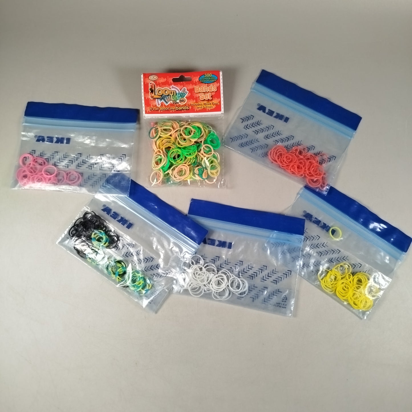 Bundle Rainbow Loom Set von 2 Bastelsets, gebraucht, ab 6 Jahre 