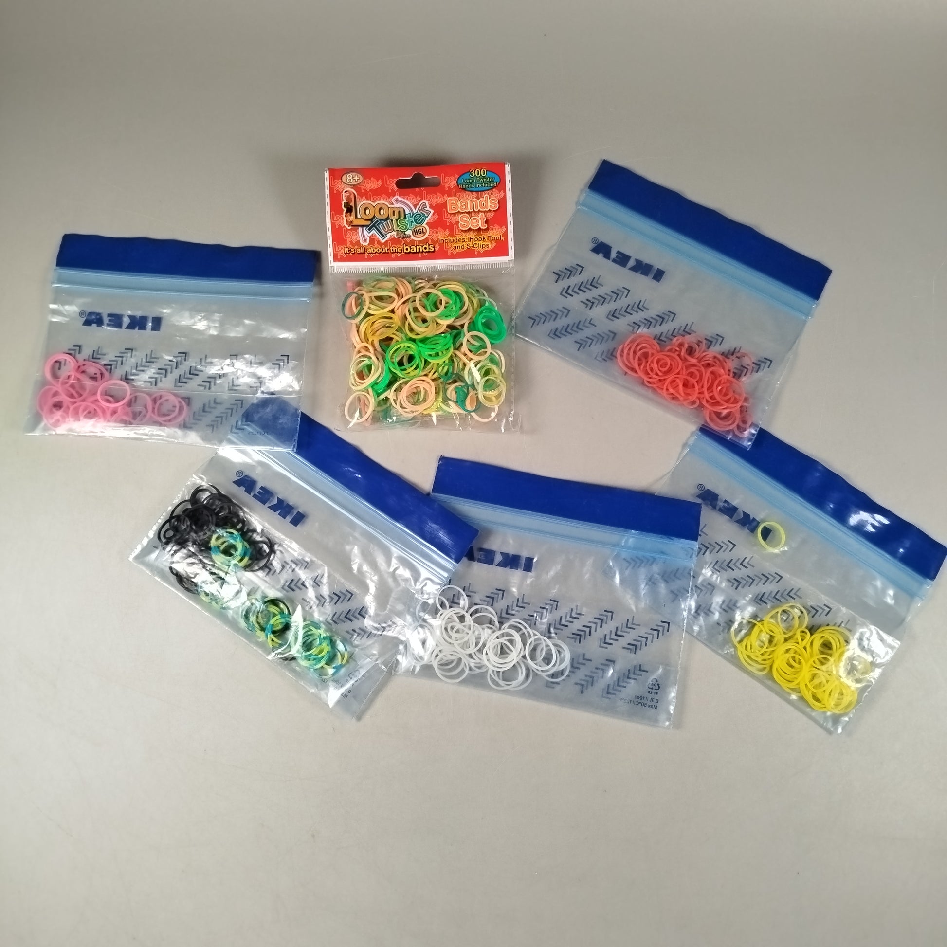 Bundle Rainbow Loom Set von 2 Bastelsets, gebraucht, ab 6 Jahre 