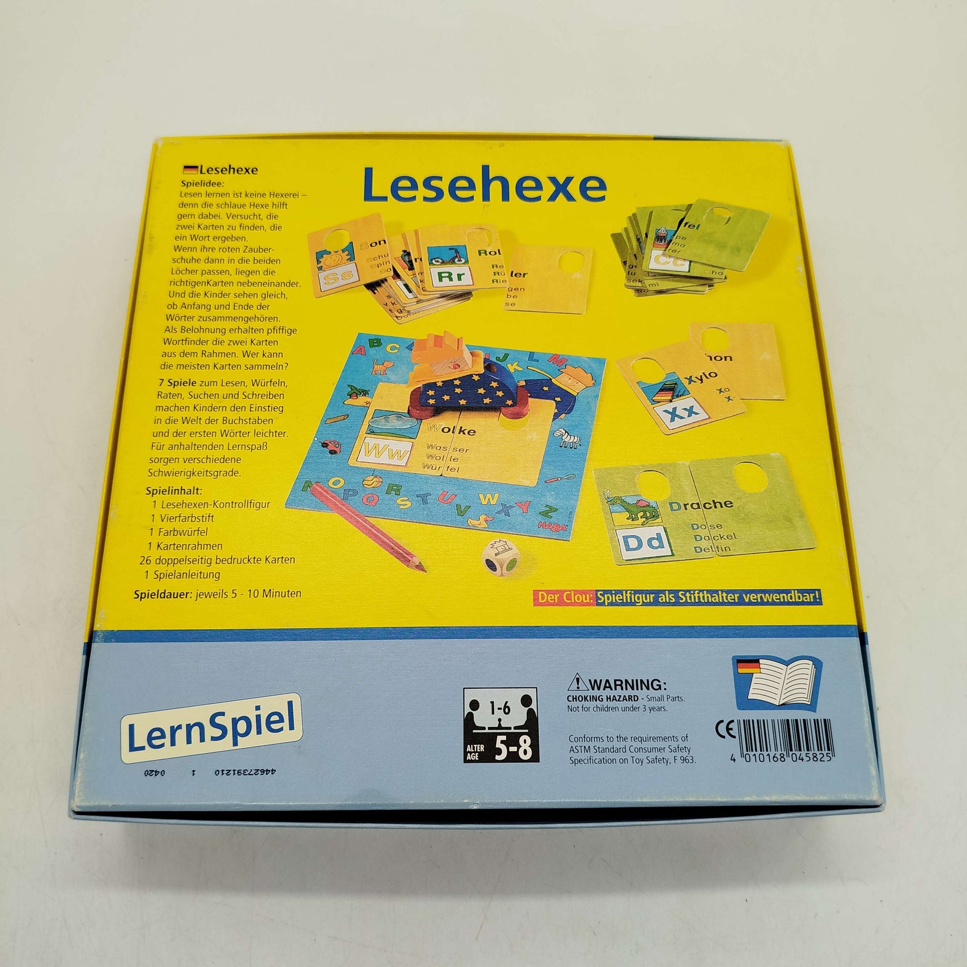 HABA Lesehexe 4582 Lernspiel, gebraucht, ab 6 7 8 Jahre | ✅ geprüft 