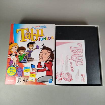 Hasbro Tabu Junior Gesellschaftsspiel, wie neu, ab 6 7 8 Jahre | ✅ geprüft 