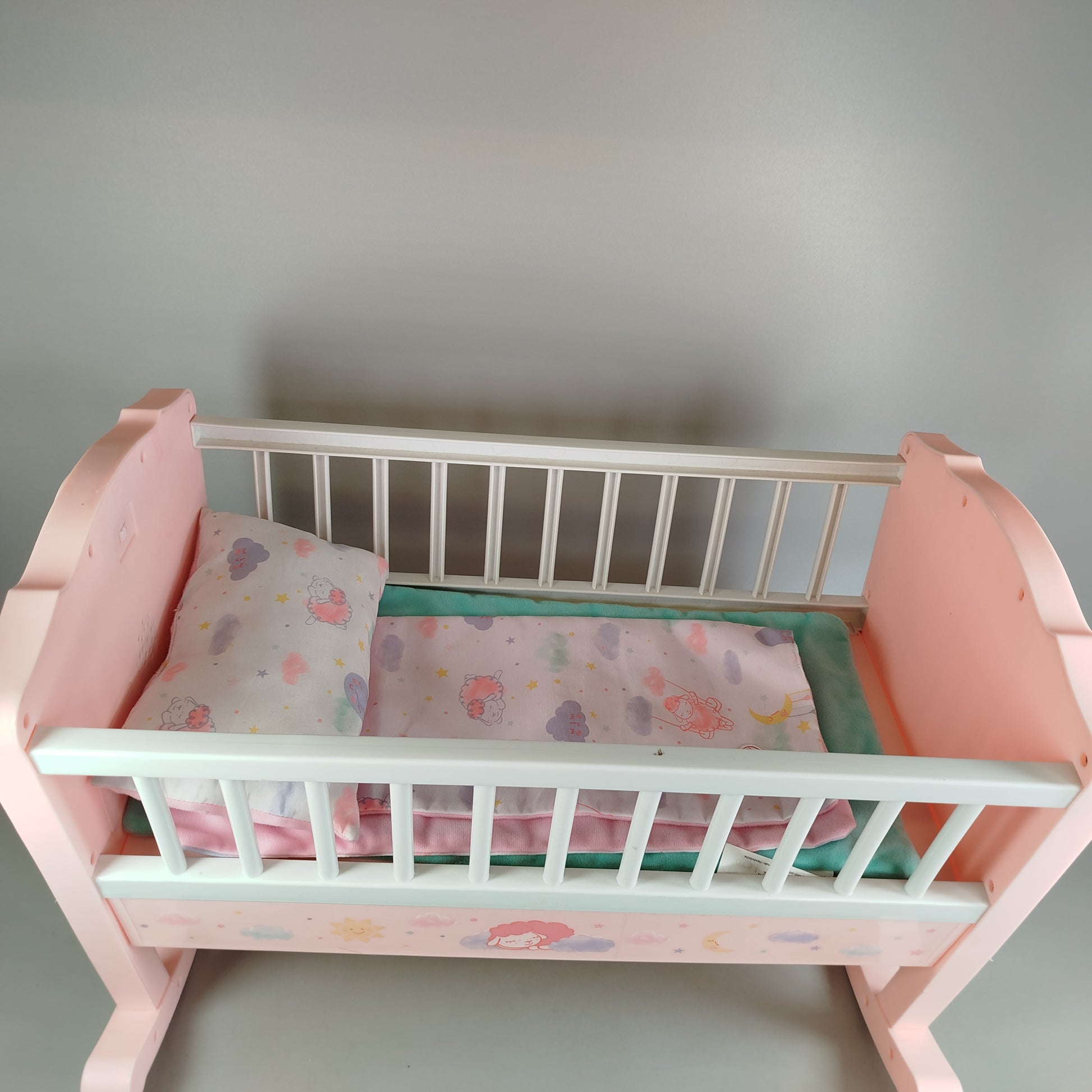 Baby Annabell Puppenwiege mit Schaukel­funktion & Bettset