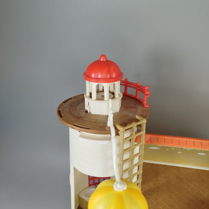 Sylvanian Families Set - Inselhaus 5229, Leuchtturm 5267, Kreuzer 5206