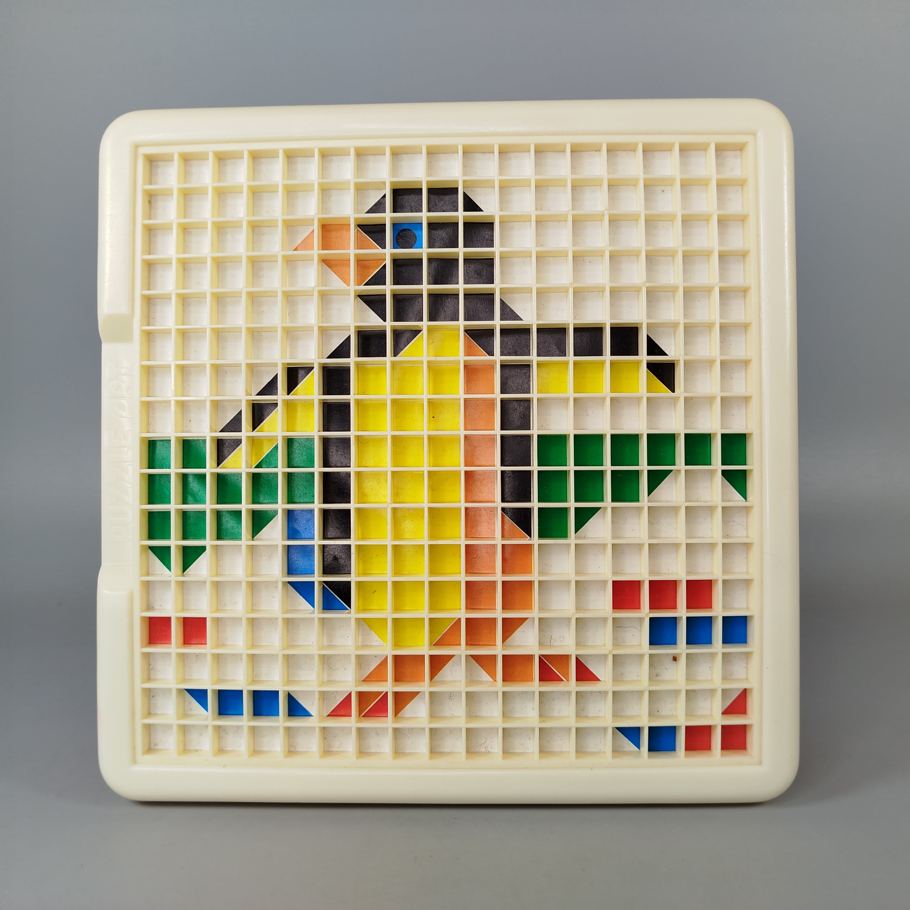 Puzzle Art Mosaikbrett Steckspiel mit bunten Steinen Set