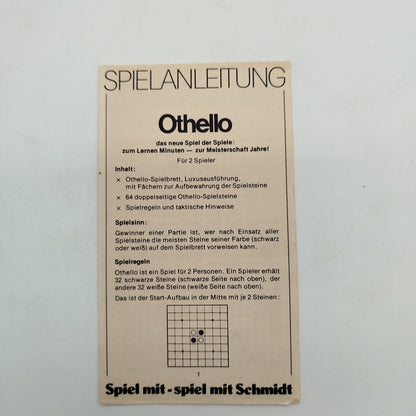 Schmidt International Reversi & Othello Brettspiel, gebraucht, ab 6 Jahre 