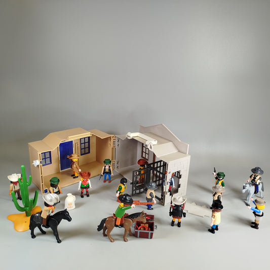 Playmobil Western-Set – Cowboys & Sheriff, ohne OVP