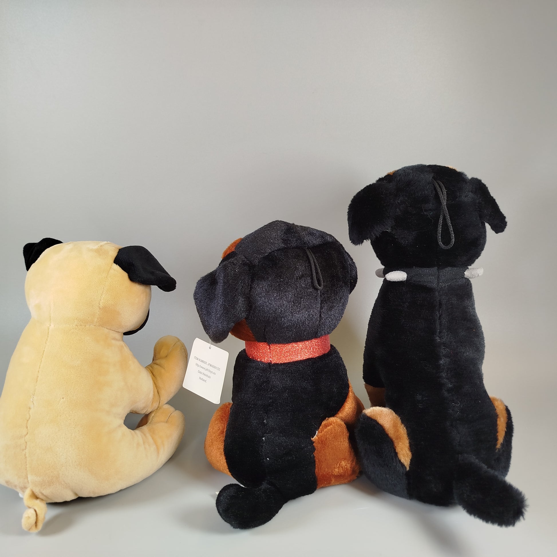  Stofftiere- Verschiedene Hunderassen - Set von 6