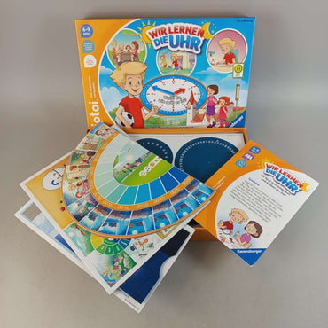 Ravensburger tiptoi Wir lernen die Uhr 00126 Buch, gebraucht, ab 6 Jahre 