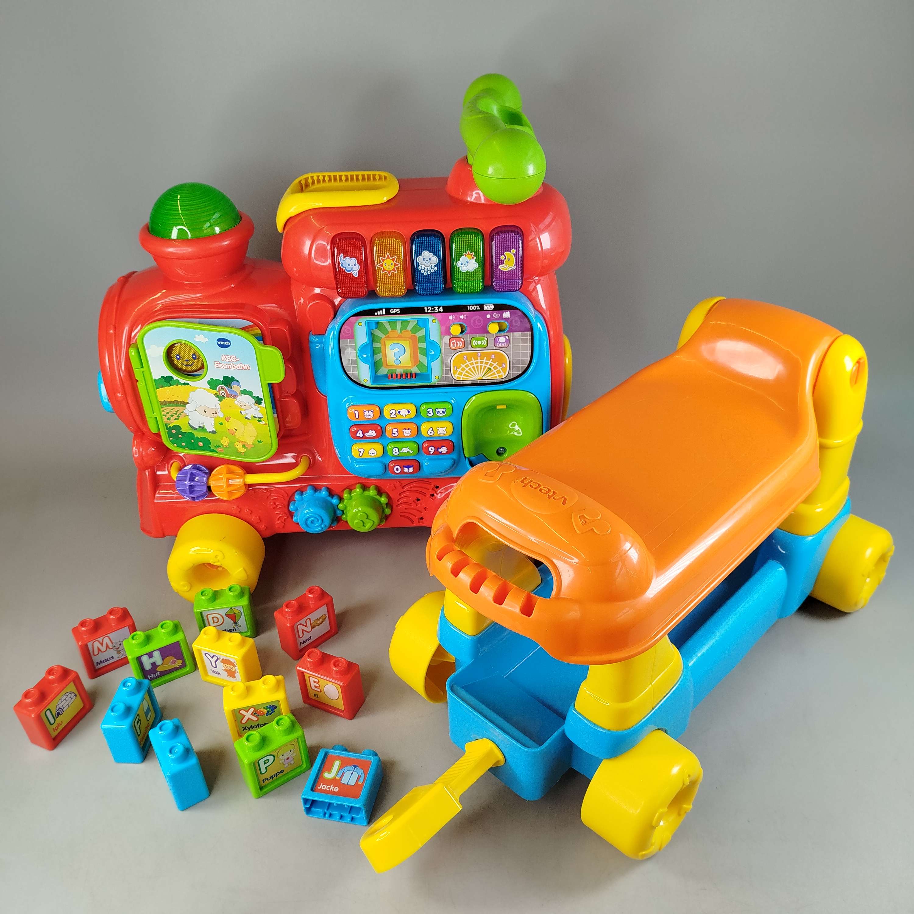 VTech ABC-Eisenbahn 🚆✨ Lern-Eisenbahn, gebraucht, ab 1 2 3 Jahre | ✅ geprüft