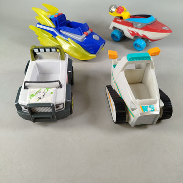 Paw Patrol Bundle Rettung Set von 4 Boote & Trucks