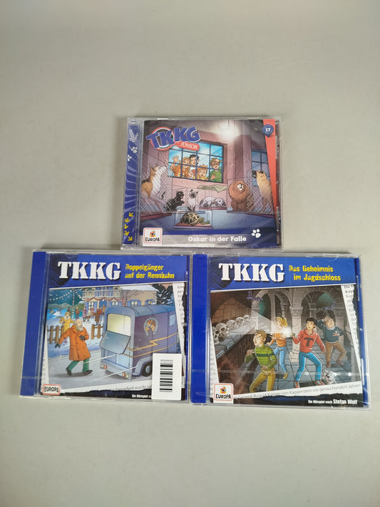Europa TKKG & TKKG Junior Hörspiel-CD Set, neu, ab 6 7 8 Jahre | ✅ geprüft 