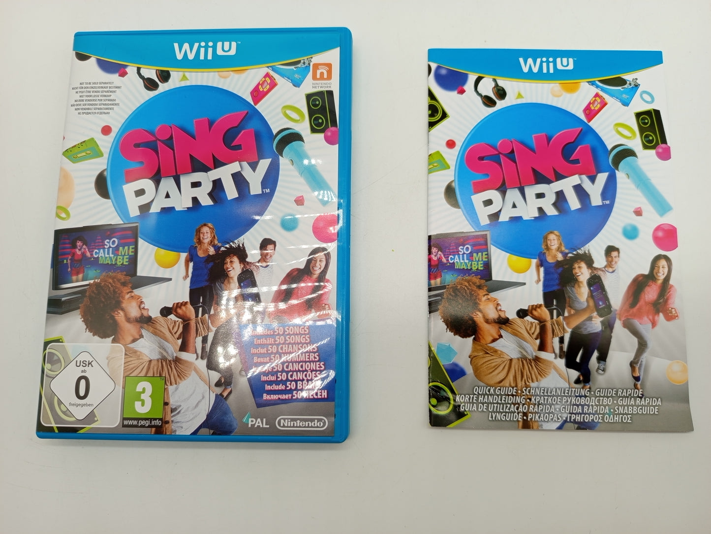 Nintendo Wii U Spiel – Sing Party mit Mikrofon, OVP