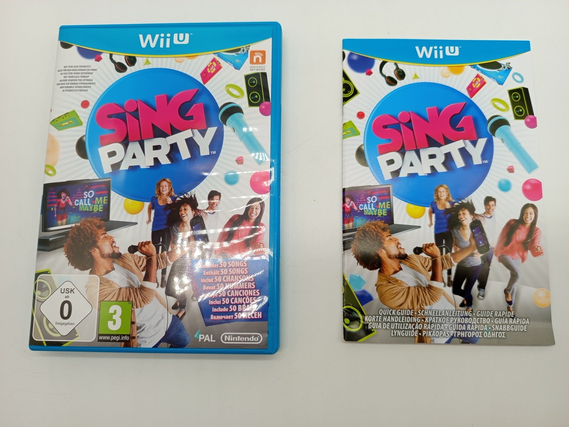 Nintendo Wii U Spiel – Sing Party mit Mikrofon, OVP