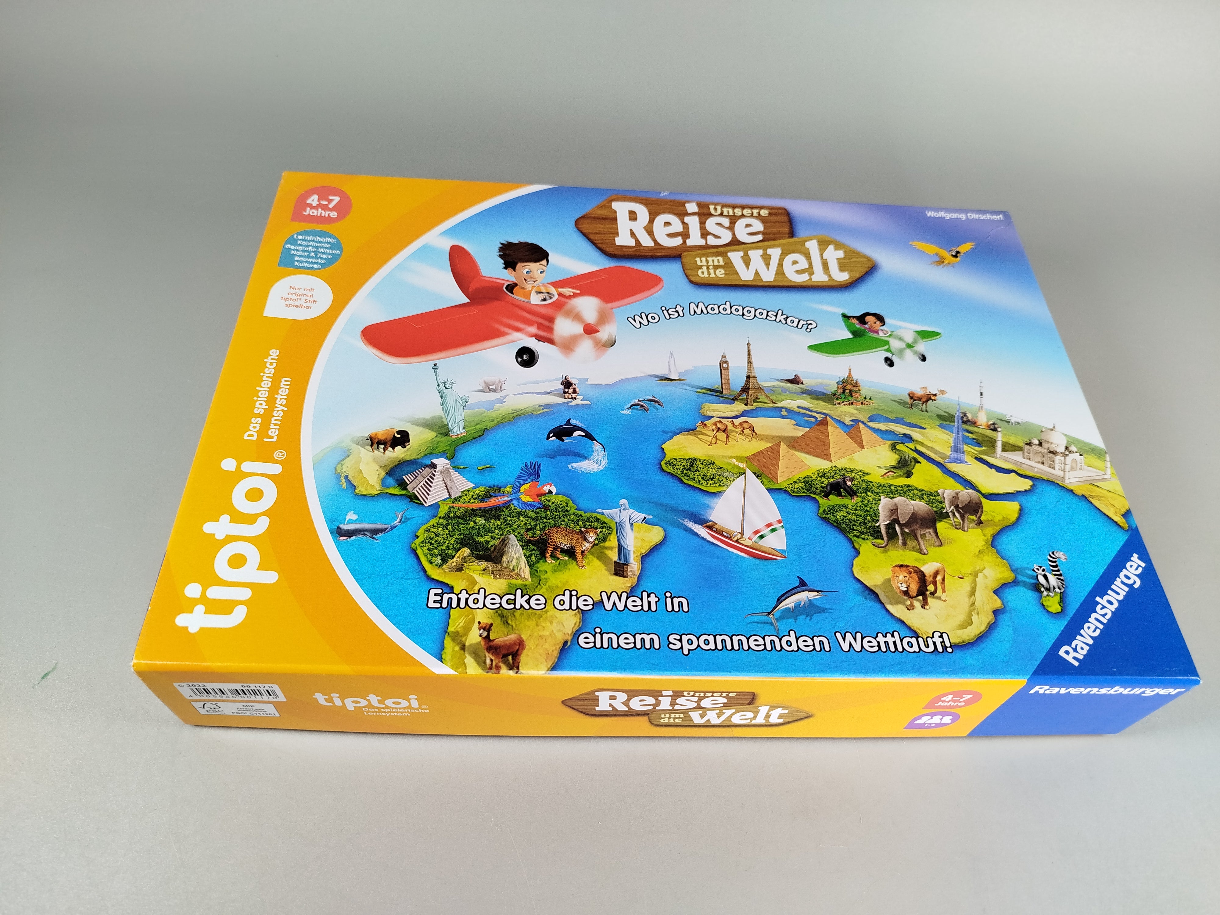 Ravensburger Tiptoi Brettspiel - Unsere Reise um die Welt