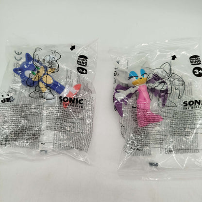 Burger King Bundle Sonic Set von 3 Figuren, neu, ab 3 4 5 Jahre | ✅ geprüft 