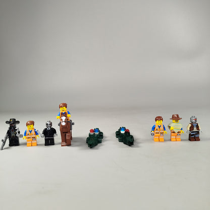 LEGO Bundle LEGO Movie Set von 10 Minifiguren & Tiere