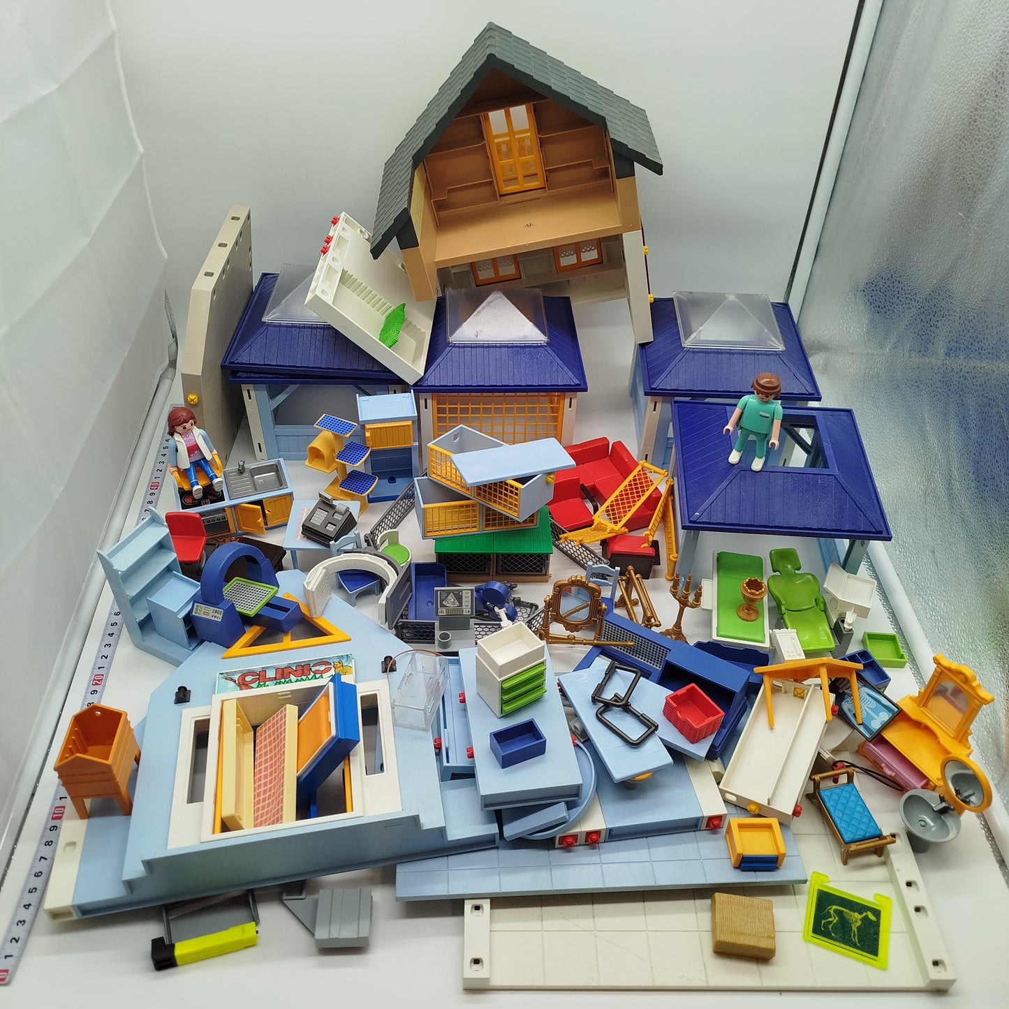 Playmobil Bundle Tierklinik & Bauernhof 6450 6140 3769 Figuren & Tiere