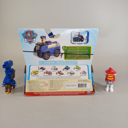 Paw Patrol Chase Patrol Cruiser Set – mit Chase & Marshall Figuren, gut