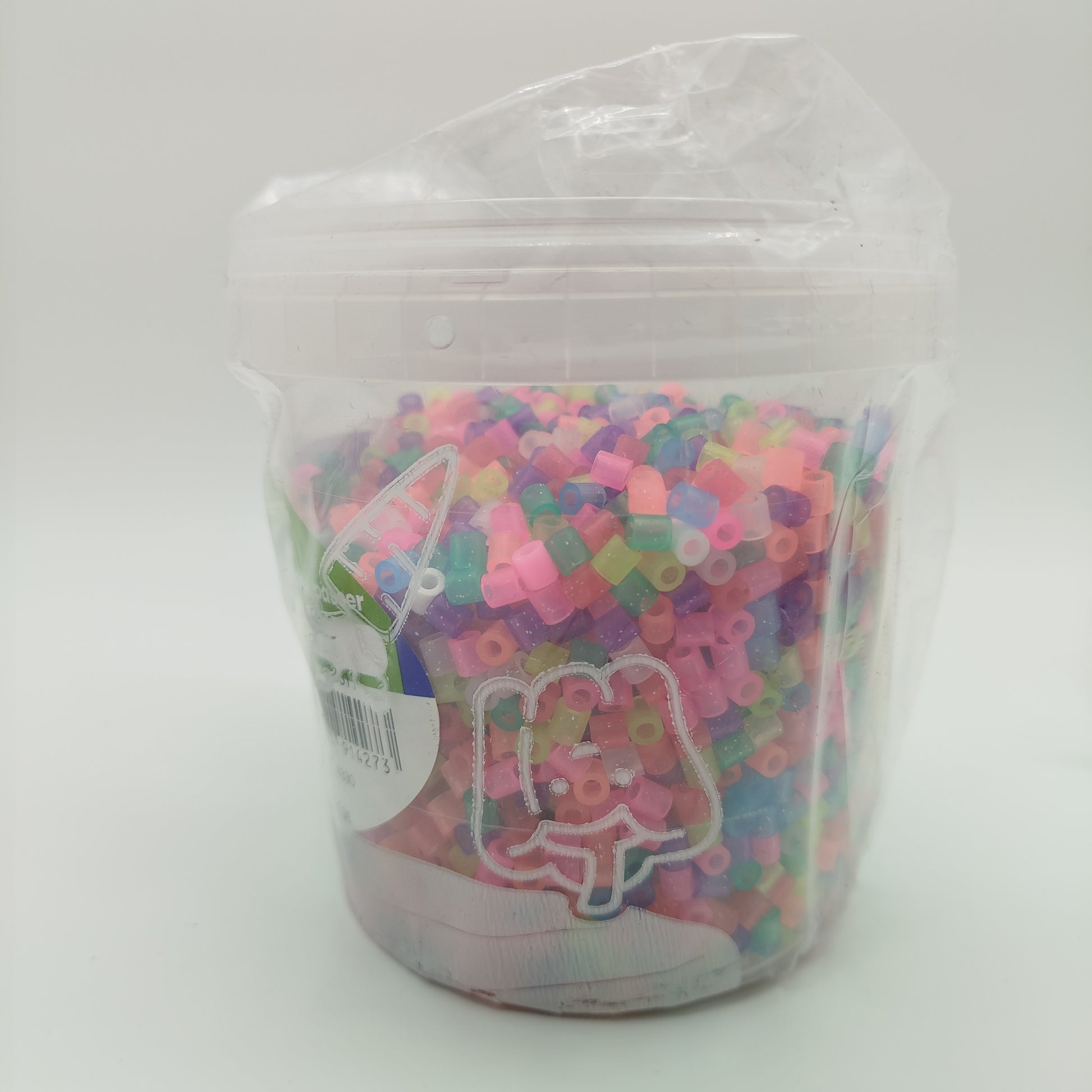  Bügelperlen-Set mit Steckplatten & 1 originalverpacktem Set