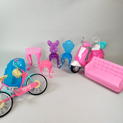  Große Puppen-Spielwelt – Puppen, Zubehör & Möbel