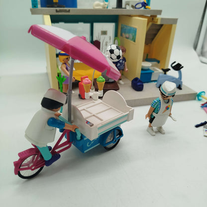 Playmobil Bundle Strandhotel Pool & Eiswagen ab 6 7 8 Jahre | ✅ geprüft 