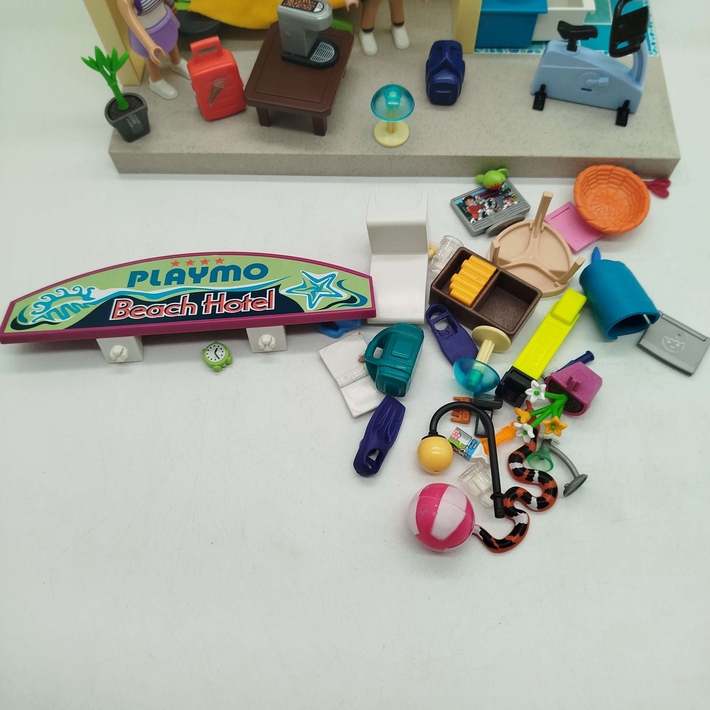 Playmobil Bundle Strandhotel Pool & Eiswagen ab 6 7 8 Jahre | ✅ geprüft 