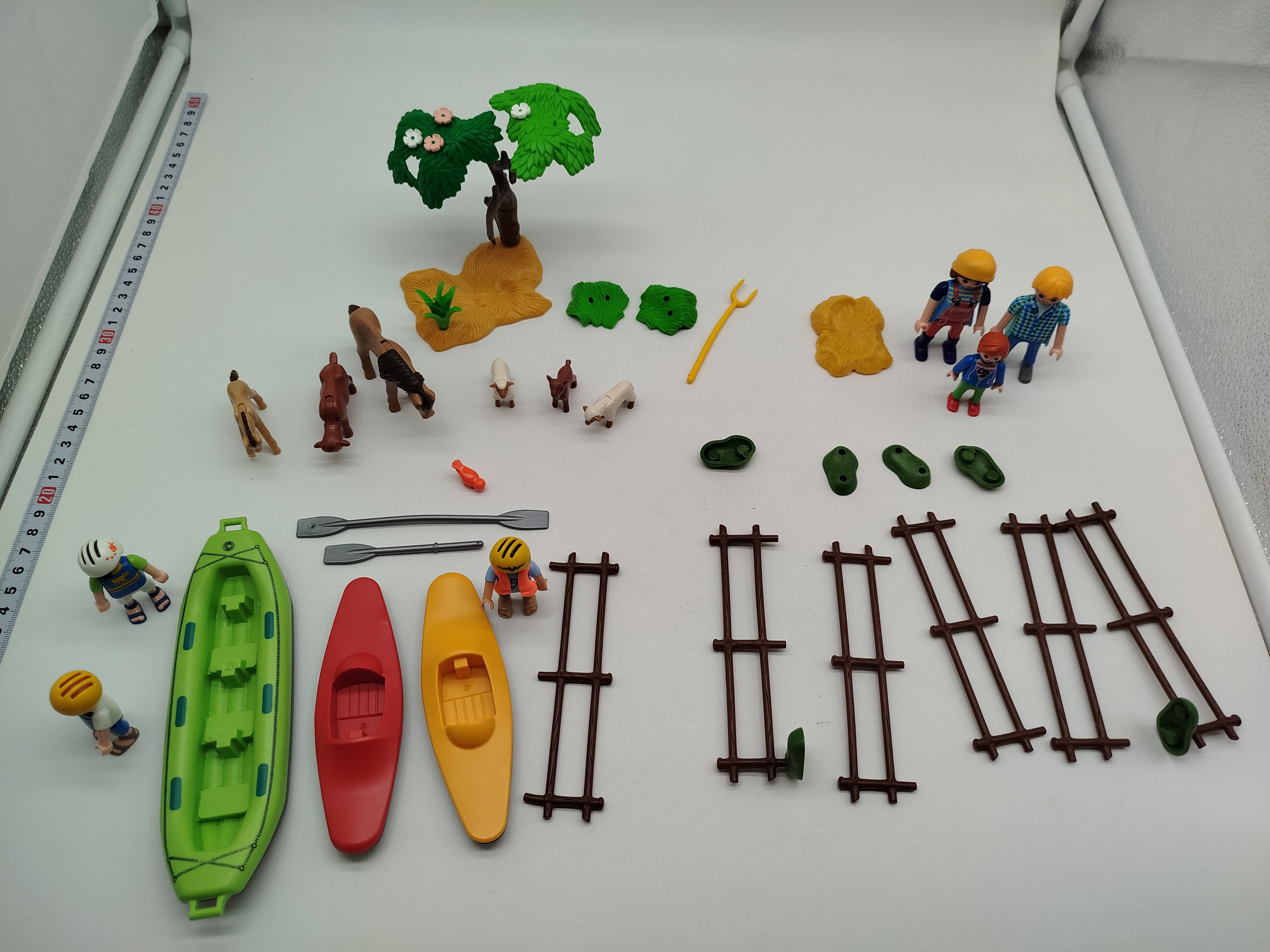 Playmobil Outdoor & Bauernhof Set – Figuren & Tiere, wie neu