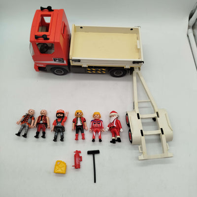 Playmobil Bundle Feuerwehr 5283 Set von 8 LKW & 6 Figuren