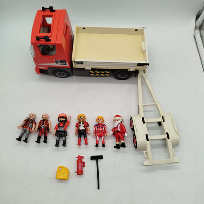 Playmobil Bundle Feuerwehr 5283 Set von 8 LKW & 6 Figuren