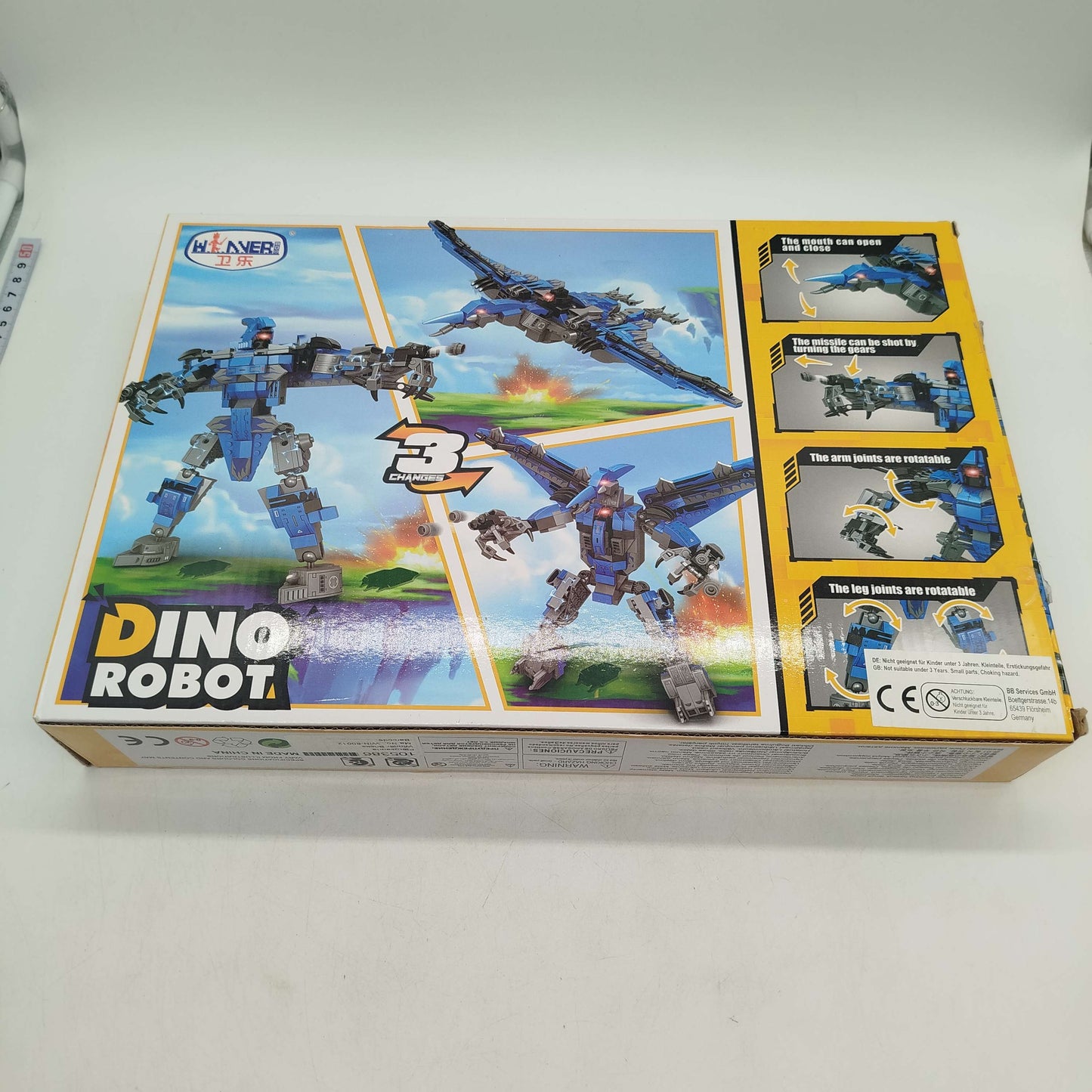 Dino Robot Pterosauria 80012 Baukasten Dinosaurier