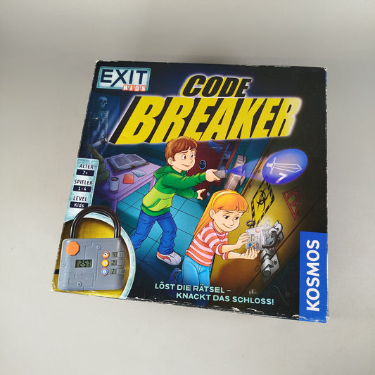 KOSMOS Exit Kids Code Breaker Brettspiel 🧩 | OVP | ab 7 8 9 Jahren | ✅ Geprüft