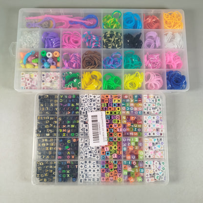 Bundle Rainbow Loom Set von 2 Bastelsets, gebraucht, ab 6 Jahre 