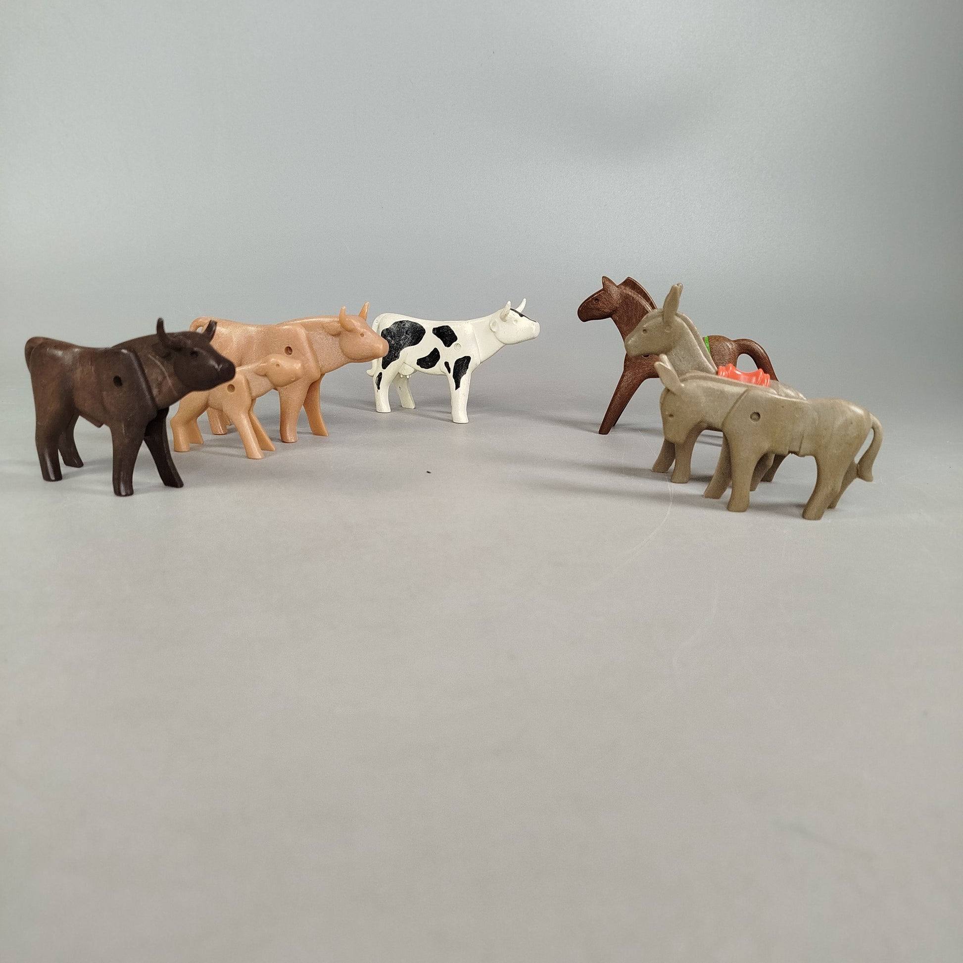 Bundle Playmobil Set von 7 Bauernhof Tiere Set, gebraucht, ab 3 Jahre 