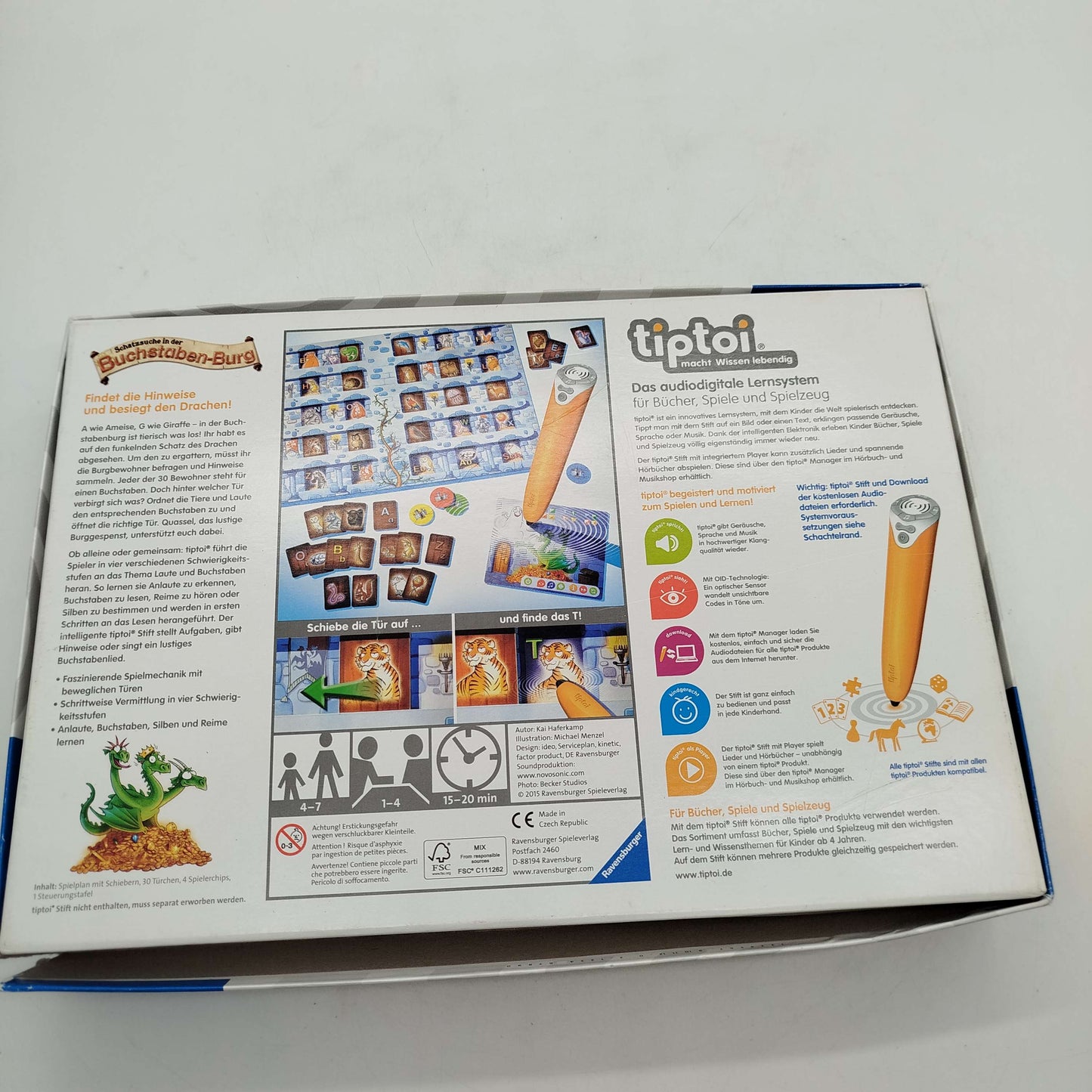 Ravensburger TipToi Schatzsuche Burg 00737 Spiel, ab 3 4 5 Jahre | ✅ geprüft 