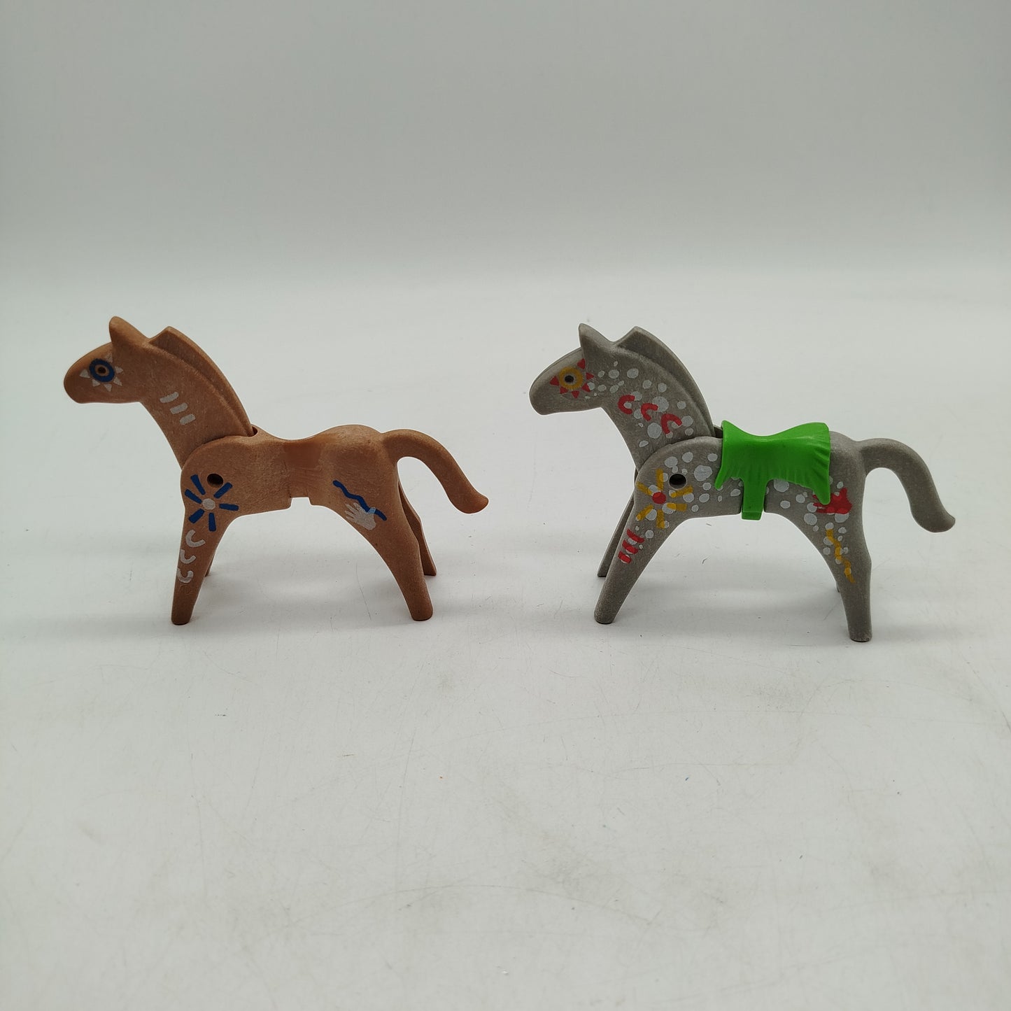 Playmobil Bundle Appaloosa & Indianer 5x Pferde Figuren