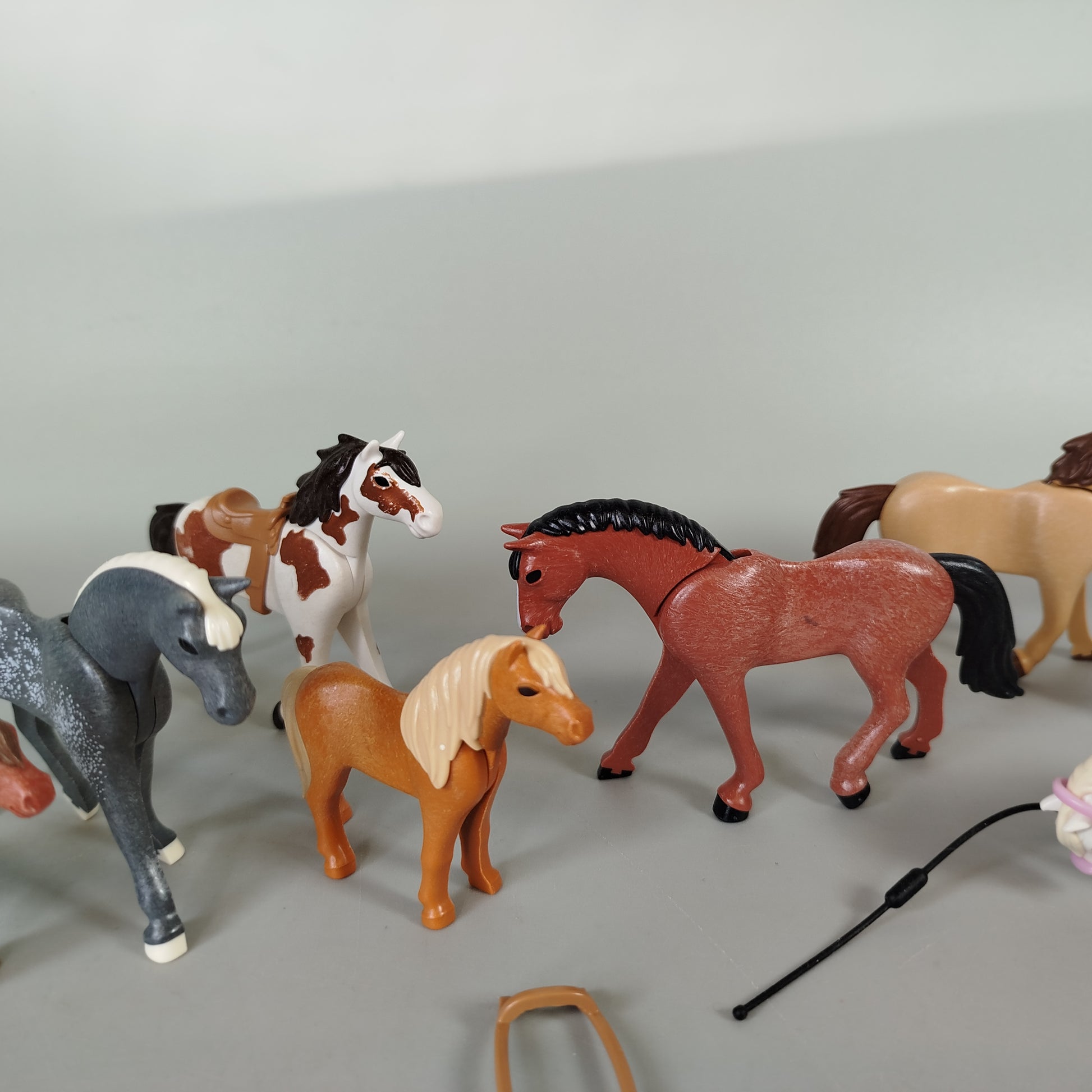 Playmobil Pferde Set von 10 Figuren – mit Fohlen & Zubehör