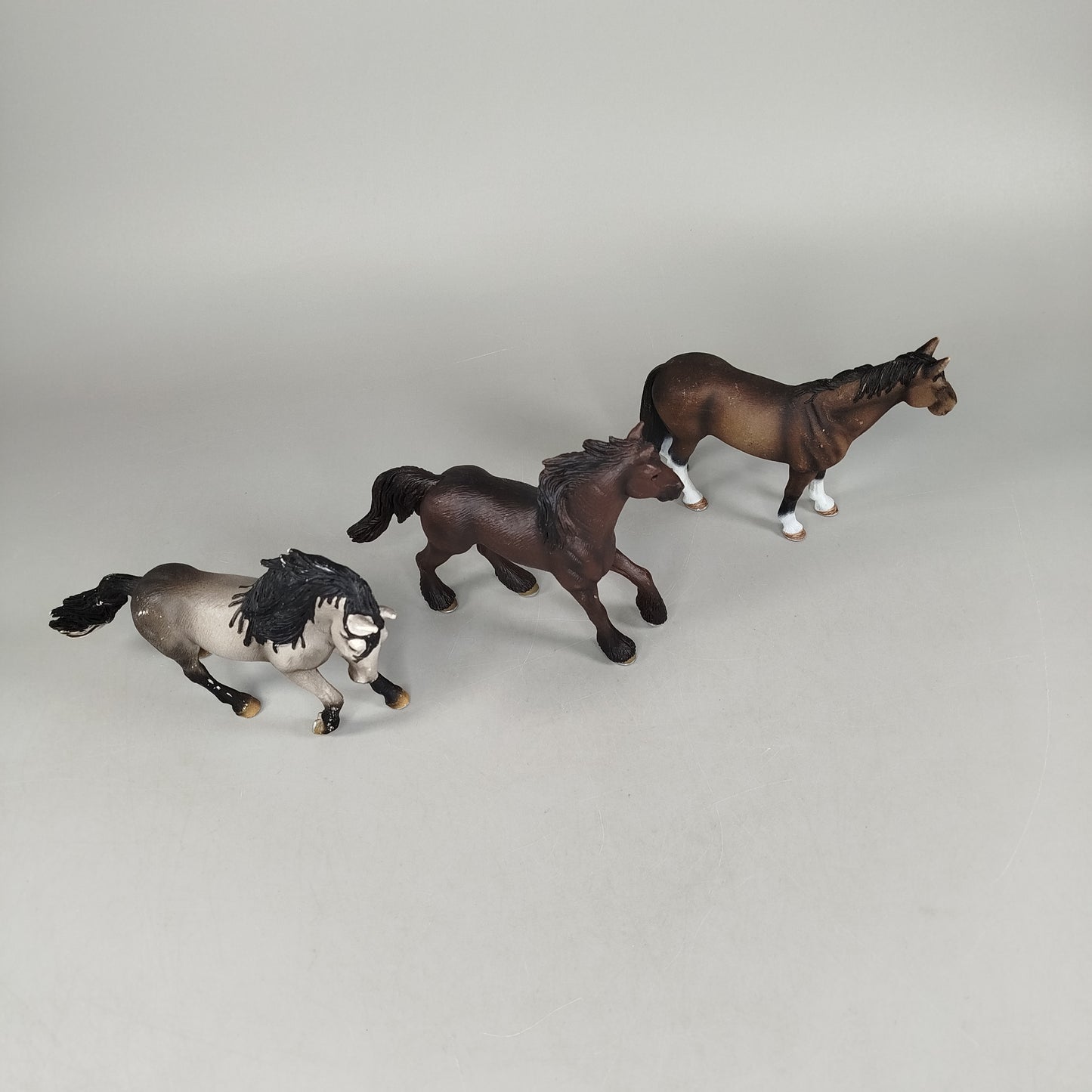Bundle Schleich x3 Pferdefiguren Set Neuwertig