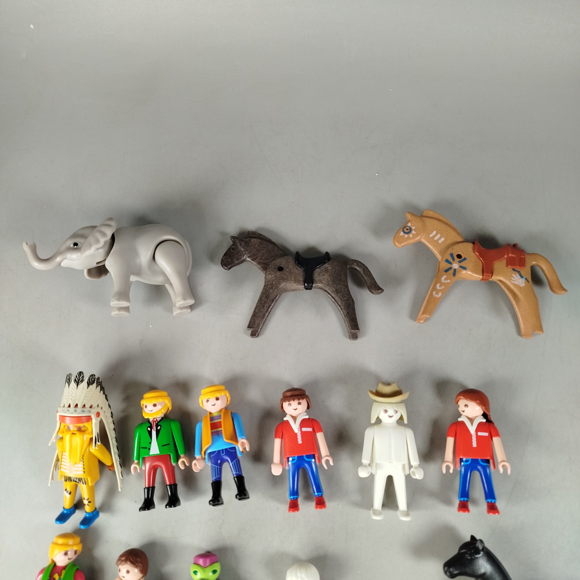 Playmobil Bundle Set von 14 Figuren & Tiere, ab 3 4 5 Jahre | ✅ geprüft 