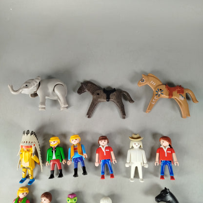 Playmobil Bundle Set von 14 Figuren & Tiere, ab 3 4 5 Jahre | ✅ geprüft 