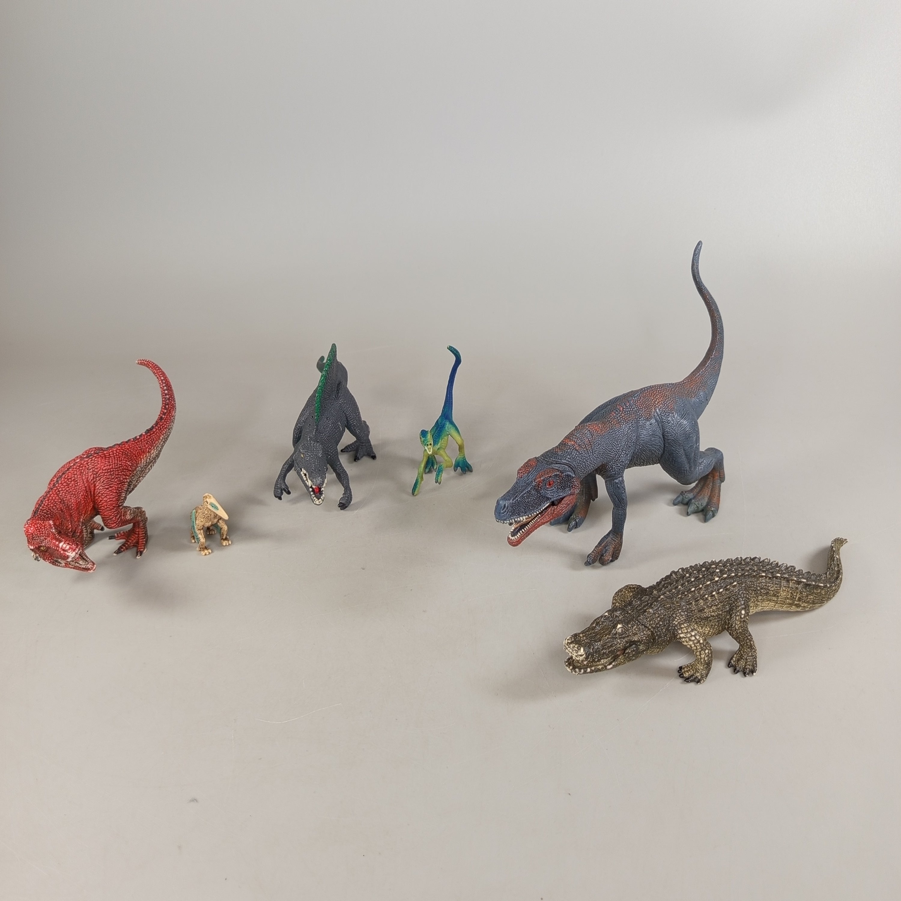 Schleich Dinosaurier & Reptilien Set von 6 Tierfiguren