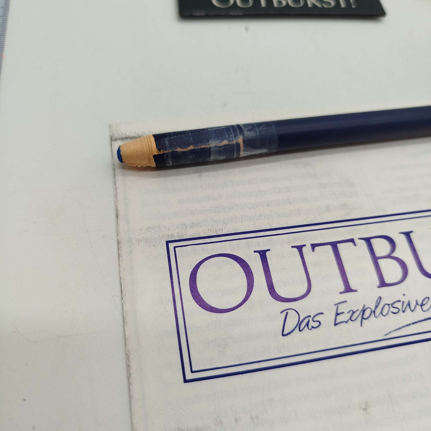 Parker OUTBURST! 01118D Brettspiel, gebraucht, ab 10 11 12 Jahre | ✅ geprüft 