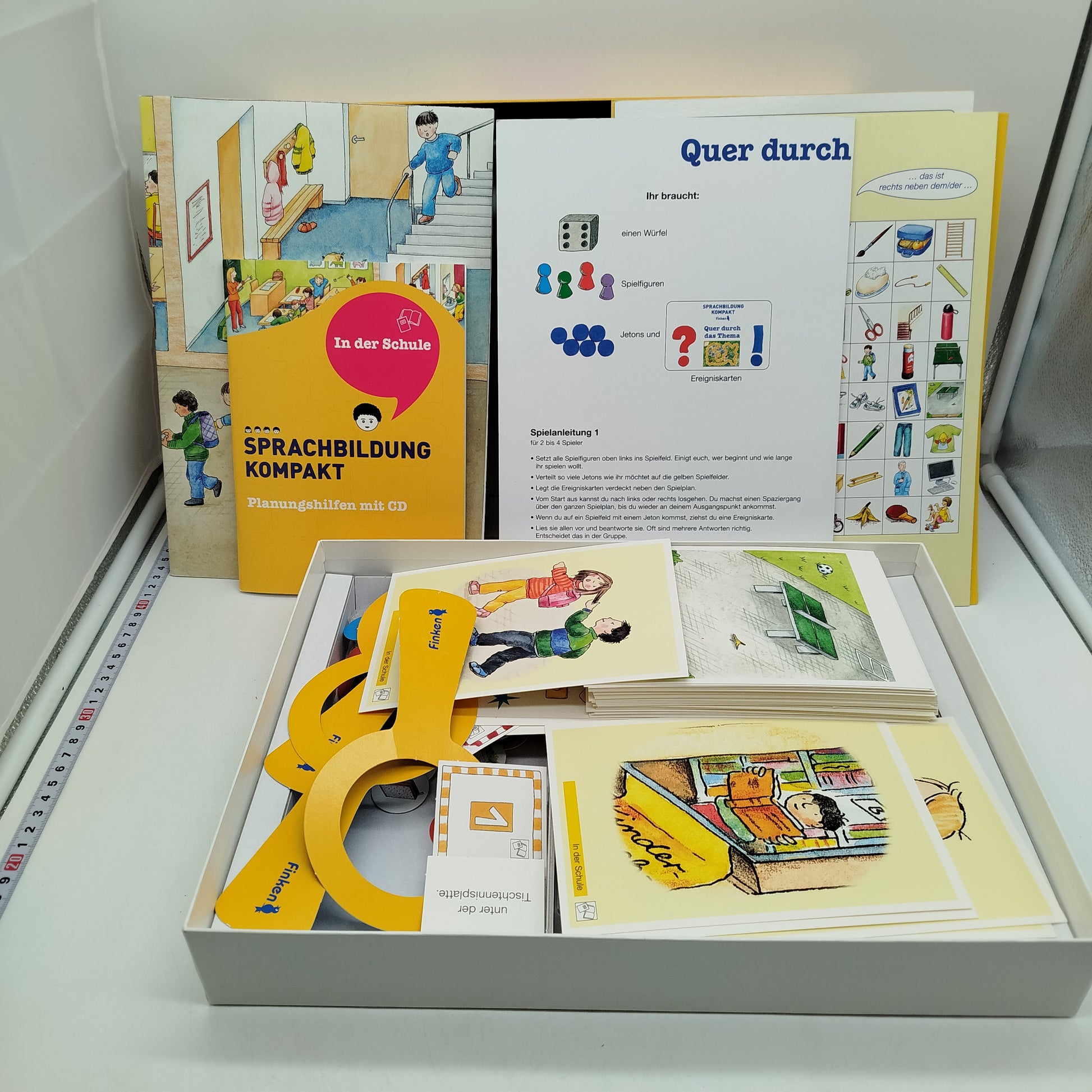 Finken Sprachbildung Kompakt Lernspiel, gebraucht, ab 6 7 8 Jahre | ✅ geprüft 