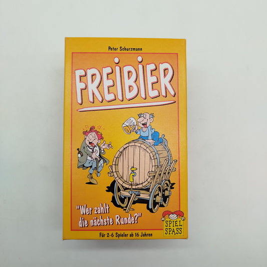 Spiel Spass Freibier Kartenspiel – Partyspiel ab 16 Jahren, OVP