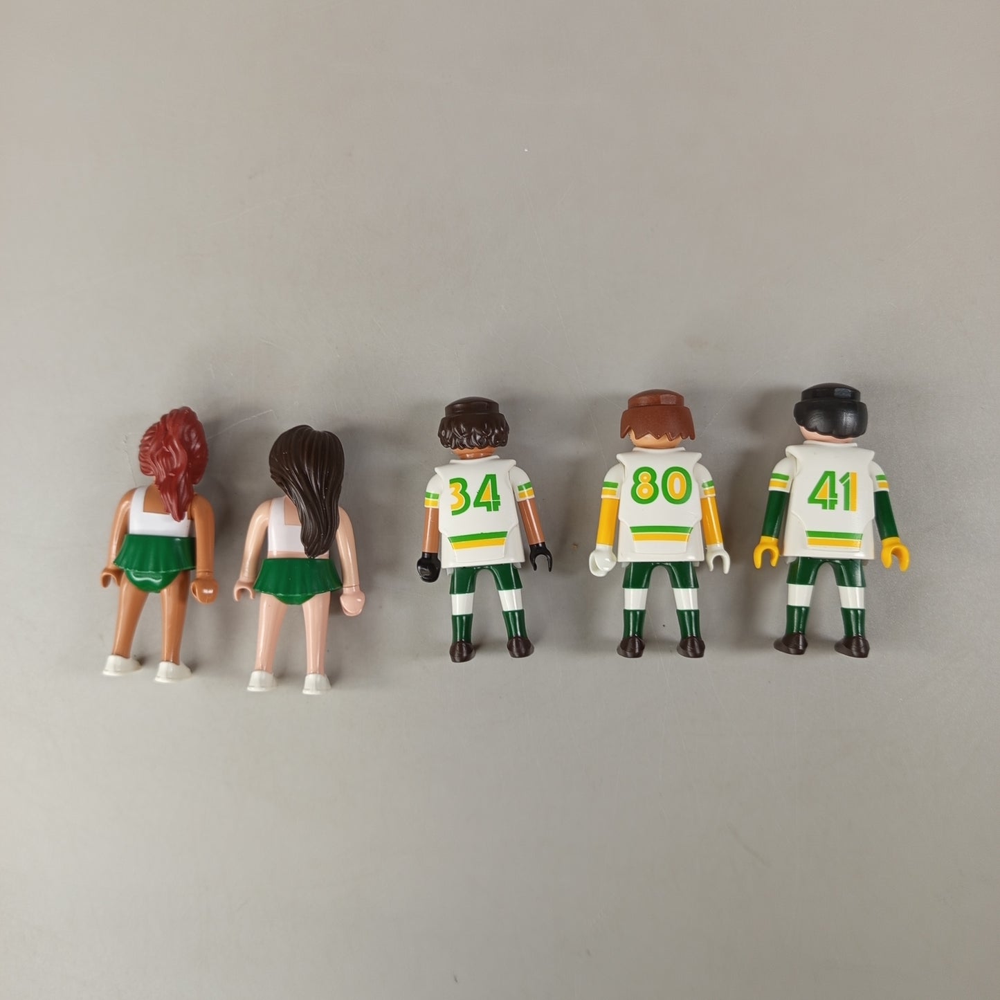 Playmobil Figuren-Set American Football & Cheerleader – Set von 5 Spielfiguren