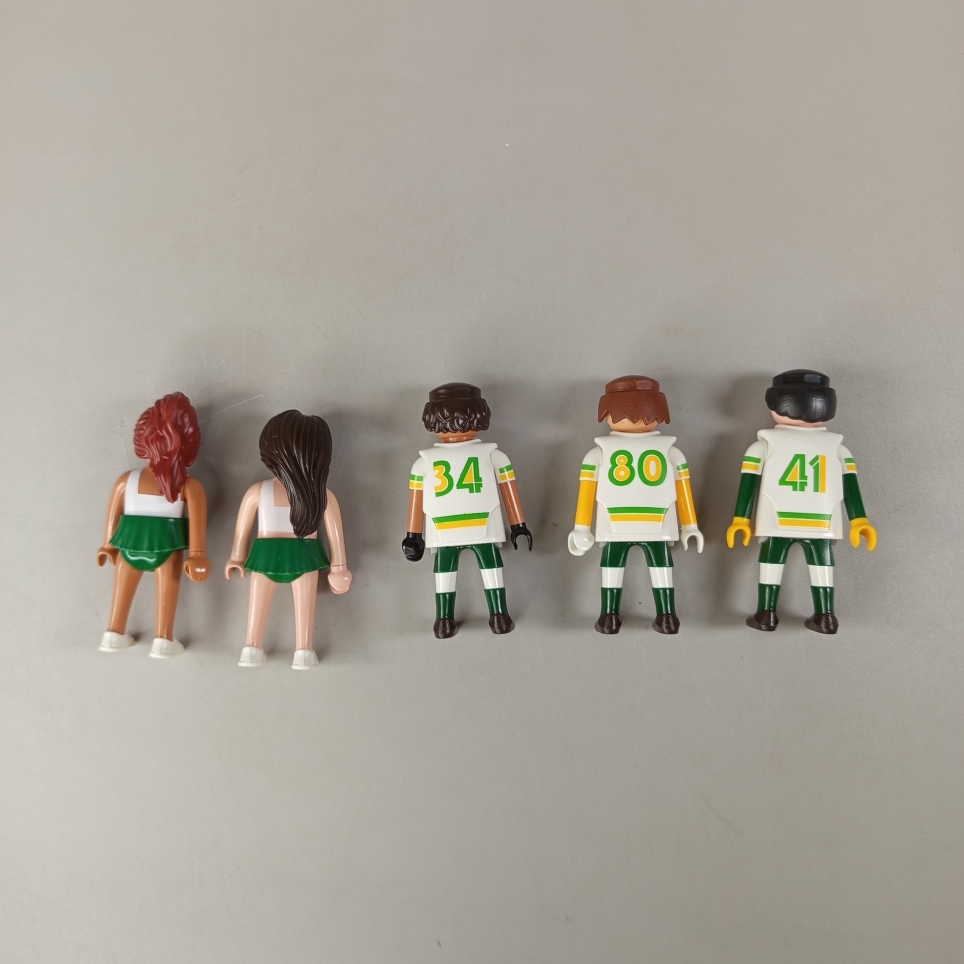 Playmobil Figuren-Set American Football & Cheerleader – Set von 5 Spielfiguren