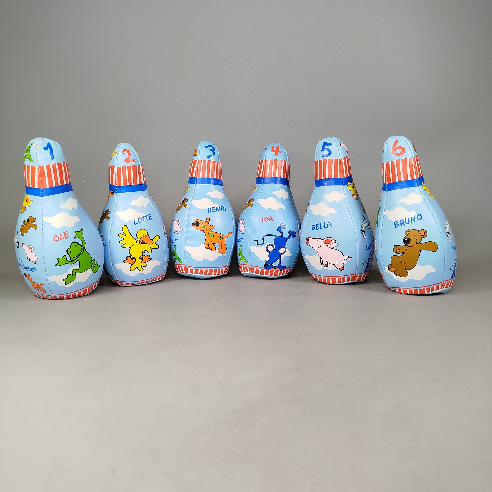 Die Lieben Sieben 🎳 Soft Bowling-Set, gebraucht, ab 3 4 5 Jahre | ✅ geprüft 